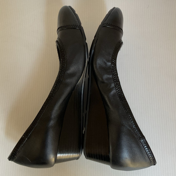 Cole Haan Black Leather Heels - Picture 7 of 10